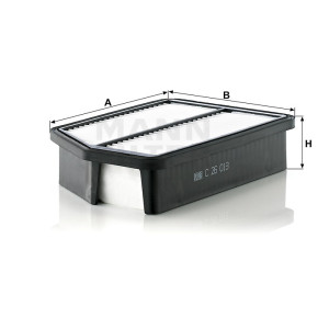 Фильтр воздушный MANN-FILTER C 26 013